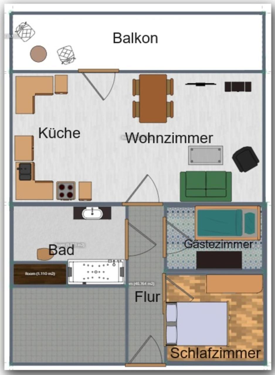 Ferienwohnung Angelika Bad Kissingen Luaran gambar